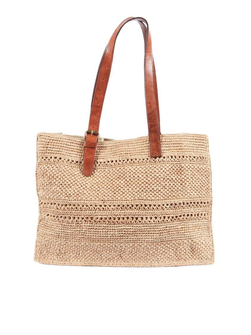 Ibeliv Nomade Woven Raffia Tote Bag