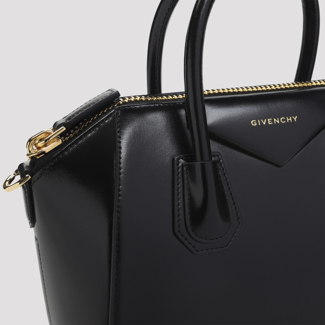 Givenchy Antigona Small Black Calf Leather Handbag