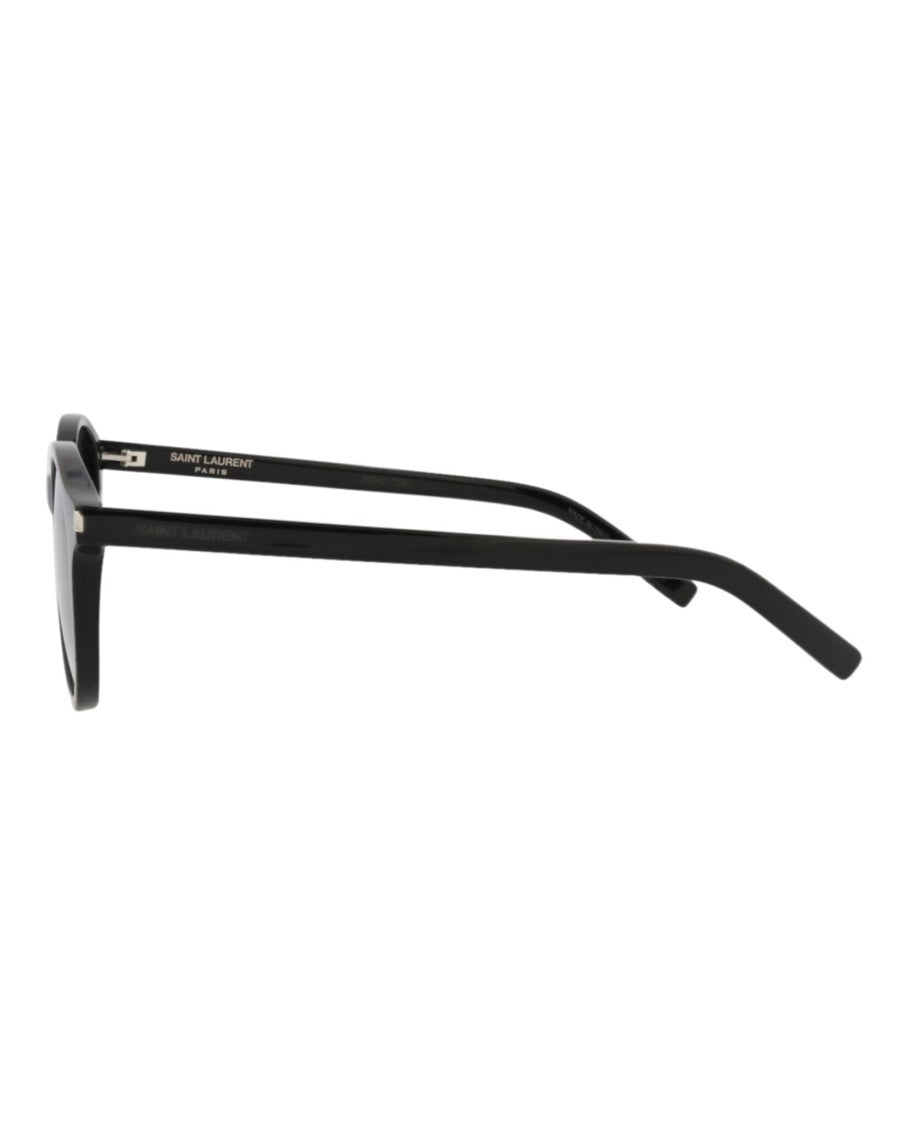 Saint Laurent Round-Frame Acetate Sunglasses