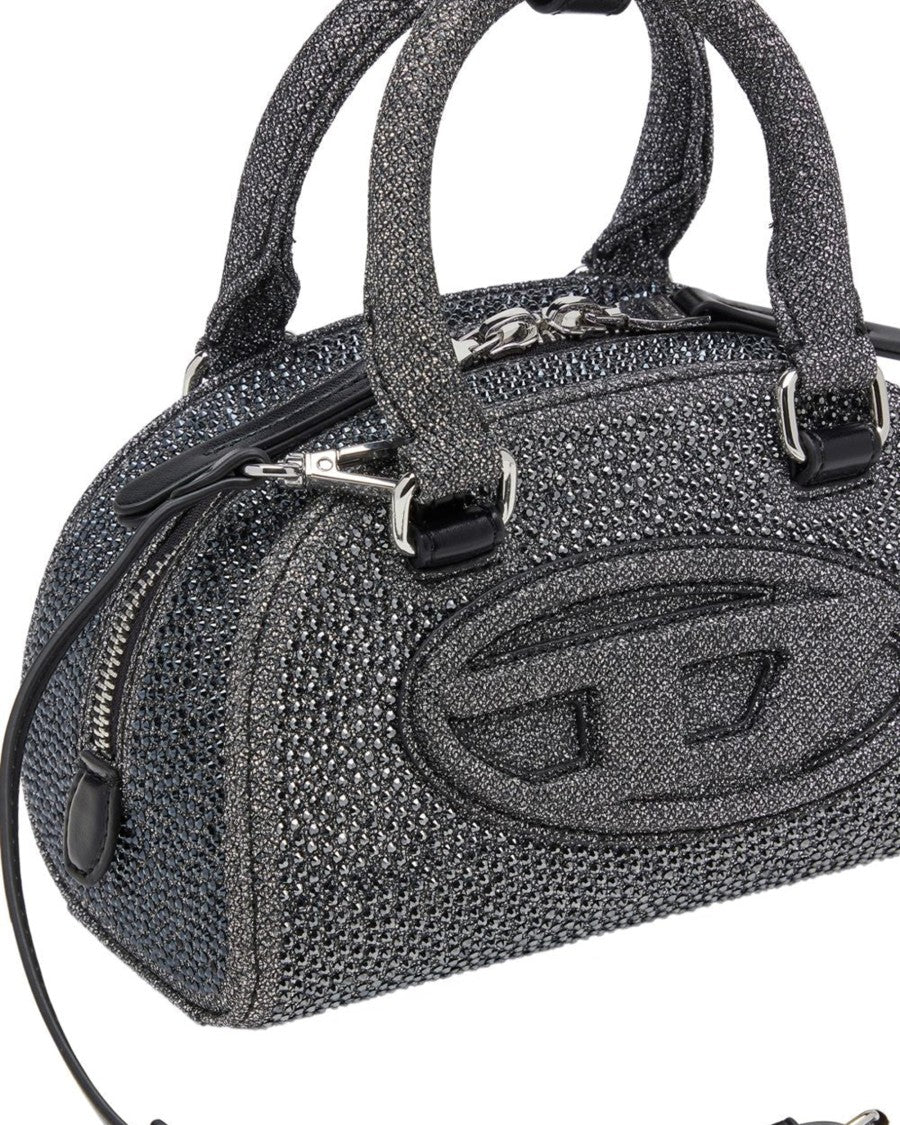 Diesel Mini Dome-Shaped Shoulder Bag With Rolled Handles