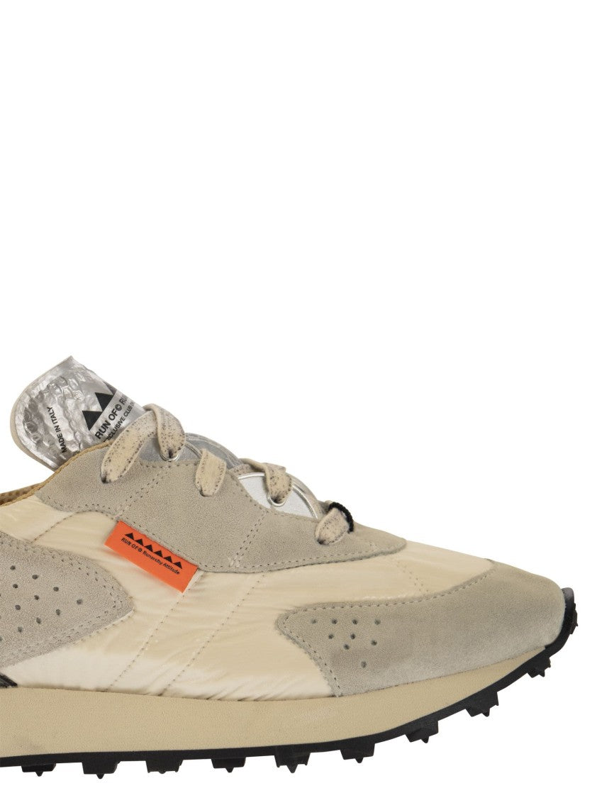 Run Of Vaporix - Suede And Nylon Trainers