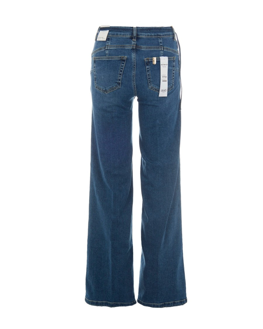 Liu Jo Flare Stretch Blue Jeans