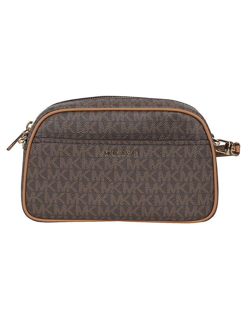 Michael Kors Compact Coated Canvas Shoulder Bag