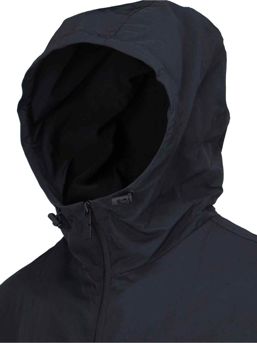 Burberry "Ekd" Hooded Jacket – Black