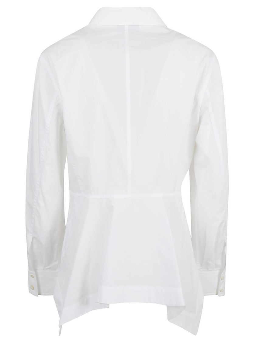 Tory Burch Classic White Button-Down Shirt