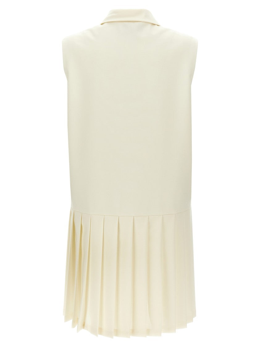 Miu Miu Mohair Canvas Dress