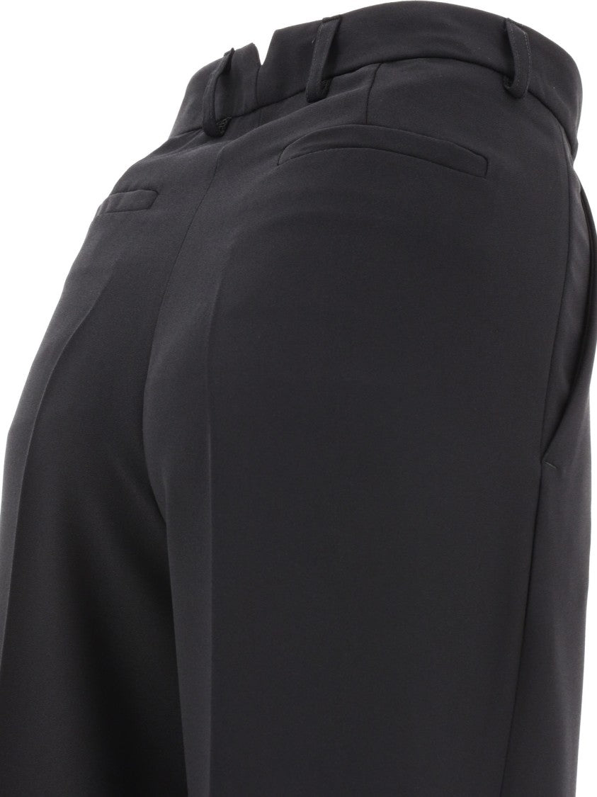 F.It Tailored Trousers With Pressed Crease