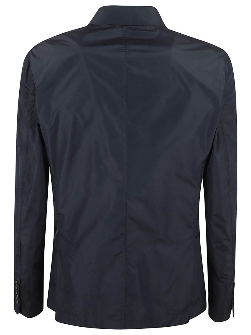 Herno Double-Breasted Herno Jacket With Refined Detailing