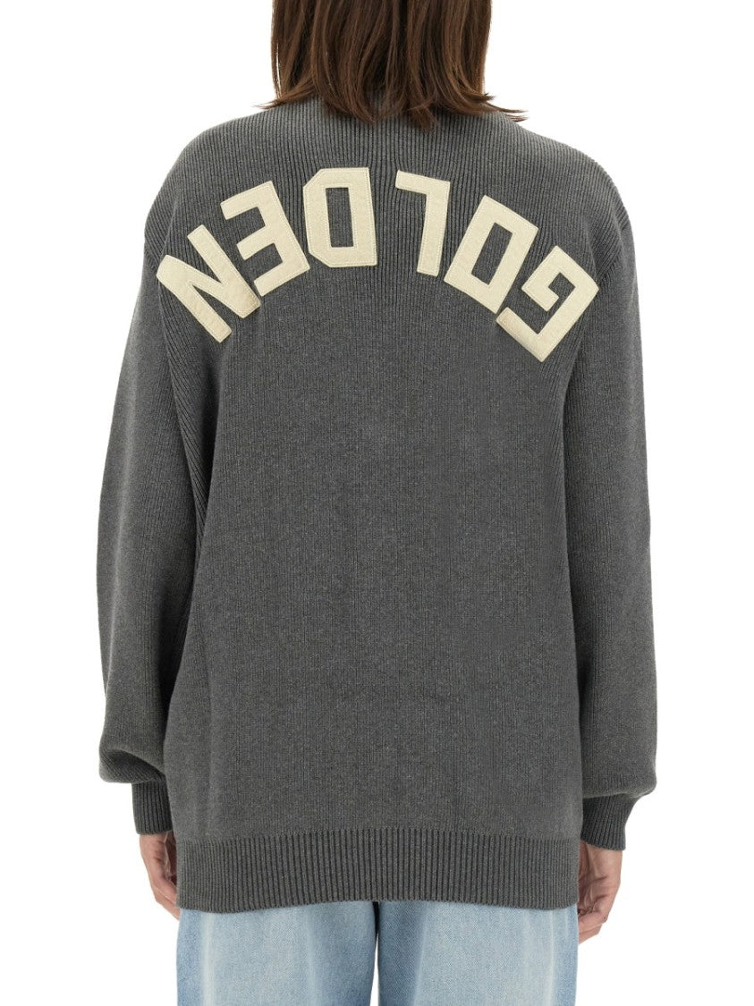 Golden Goose Oversized Grey Cardigan