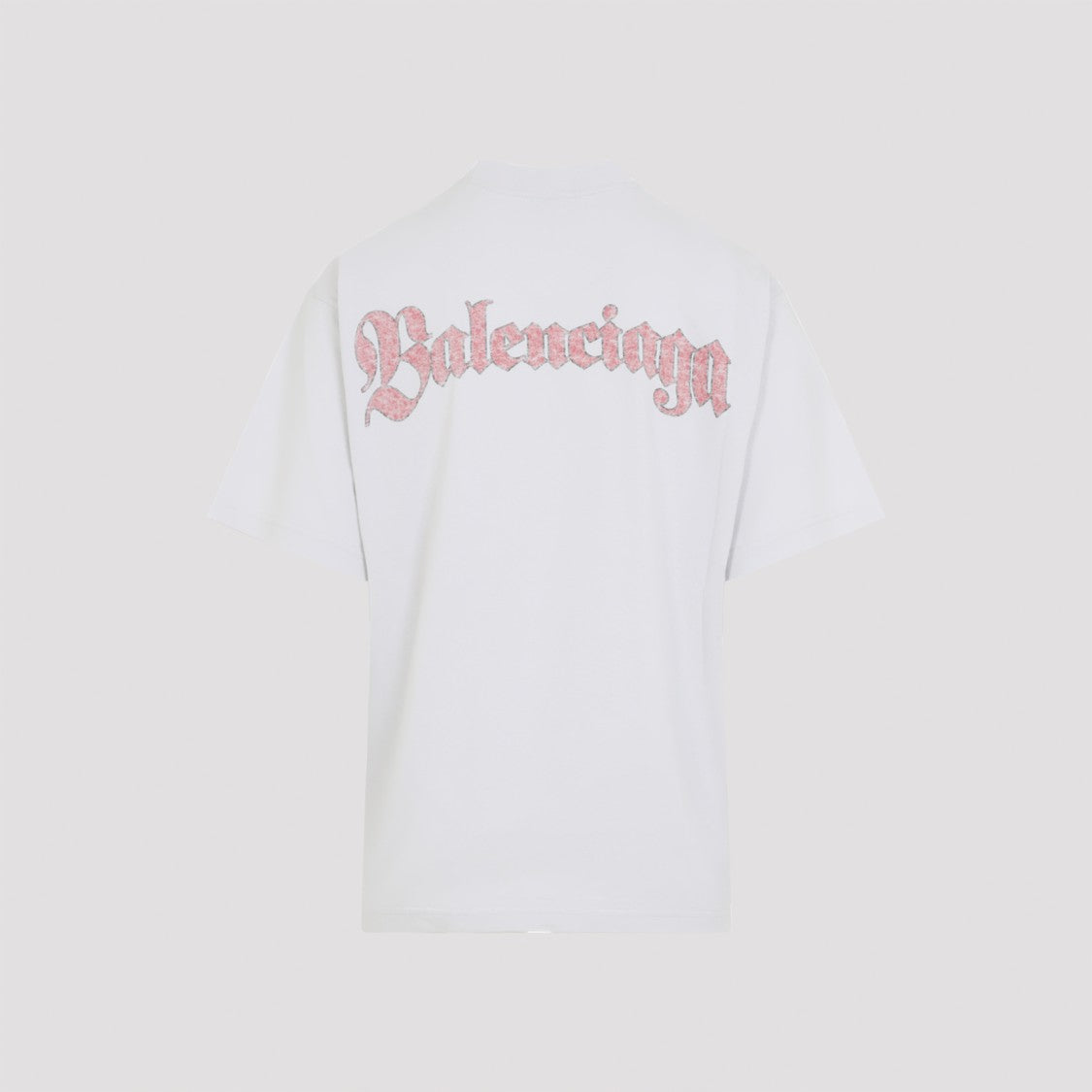 Balenciaga Dirty White Cotton Medium Fit Short Sleeves T-Shirt