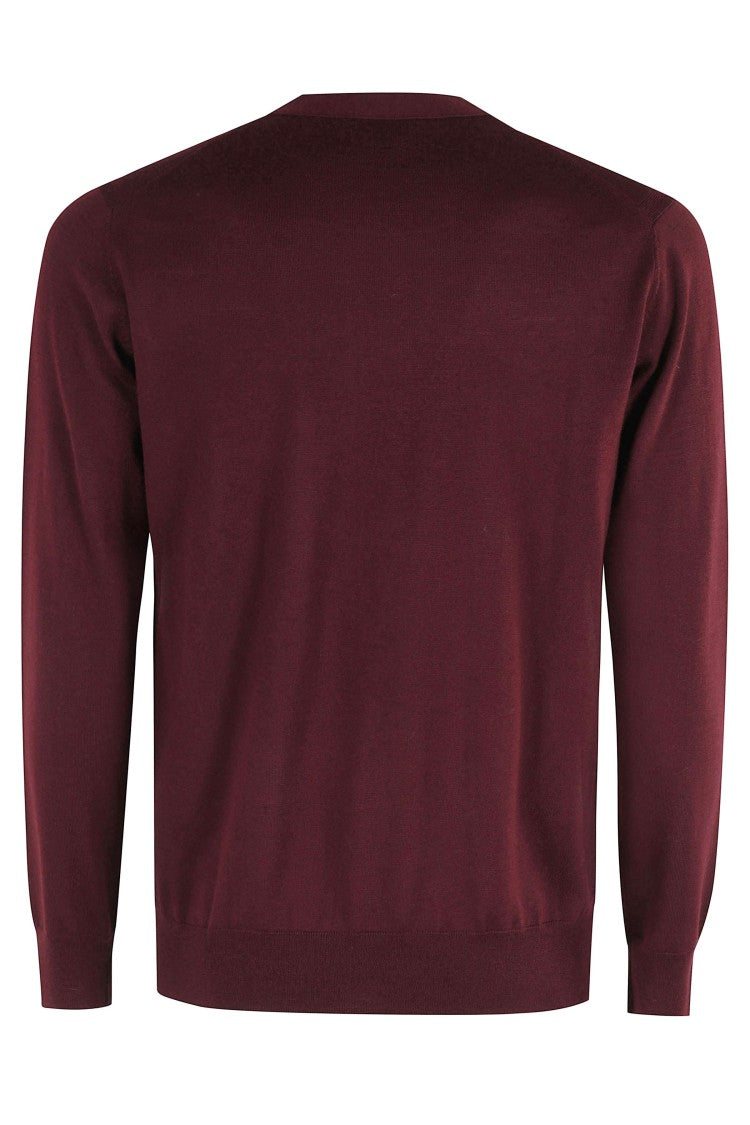 Paolo Pecora Amethyst Extra-Fine Merino Wool Crewneck Sweater