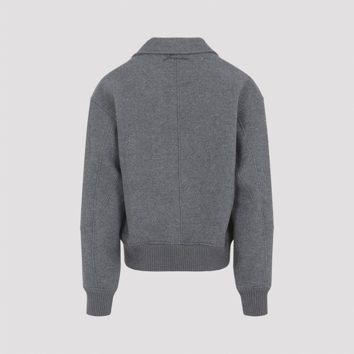 Jacquemus Tailored Grey Wool Blend Jacket