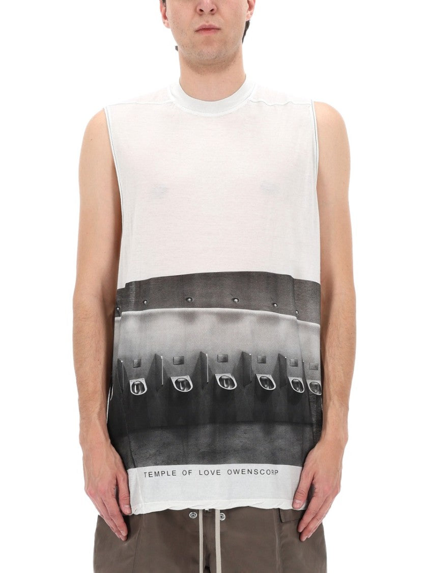 Rick Owens Rick S Jumbo Industrial Prints Tank Top
