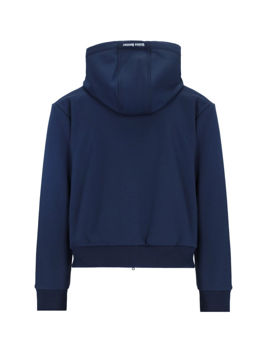 Adidas X Wales Bonner Navy Blue Fabric Hoodie