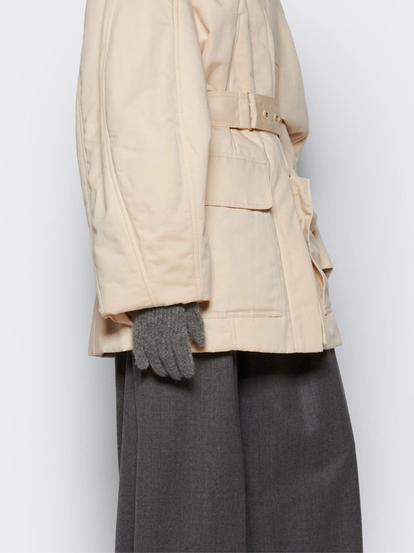 Jacquemus Les Gants Gros Grain Logo Gloves