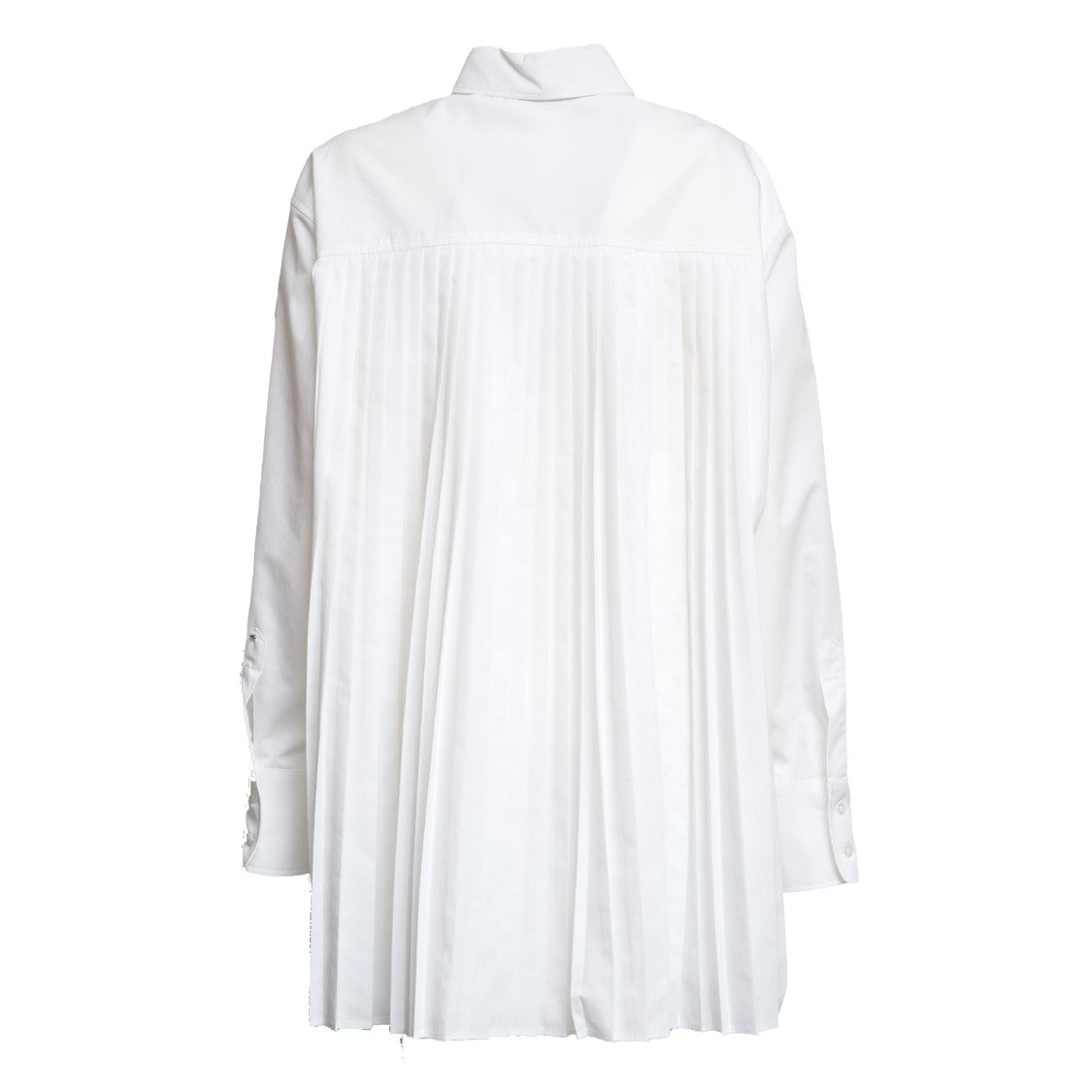 Sportmax Nespola Plissettata Oversize Shirt Shirt