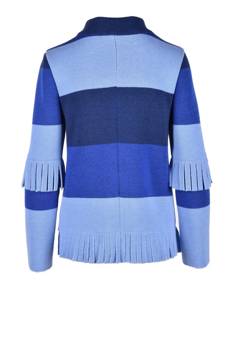 Charlott Blue/Light Blue Wool Jacket's
