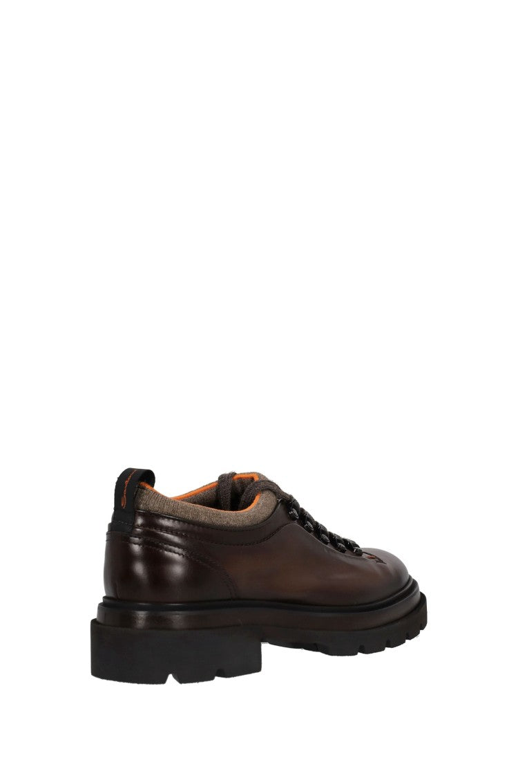 Santoni Alpine Leather Climber Shoes