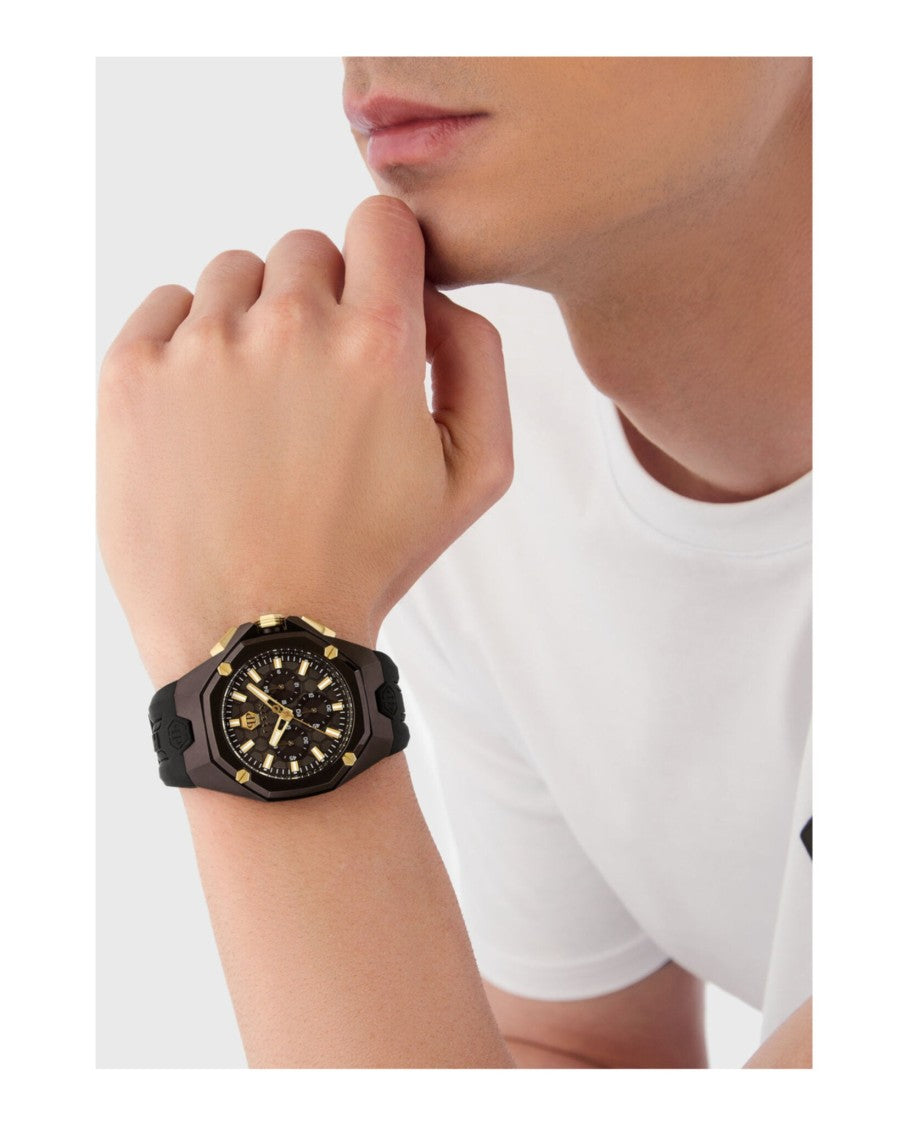 Philipp Plein Octagon Chronograph Watch