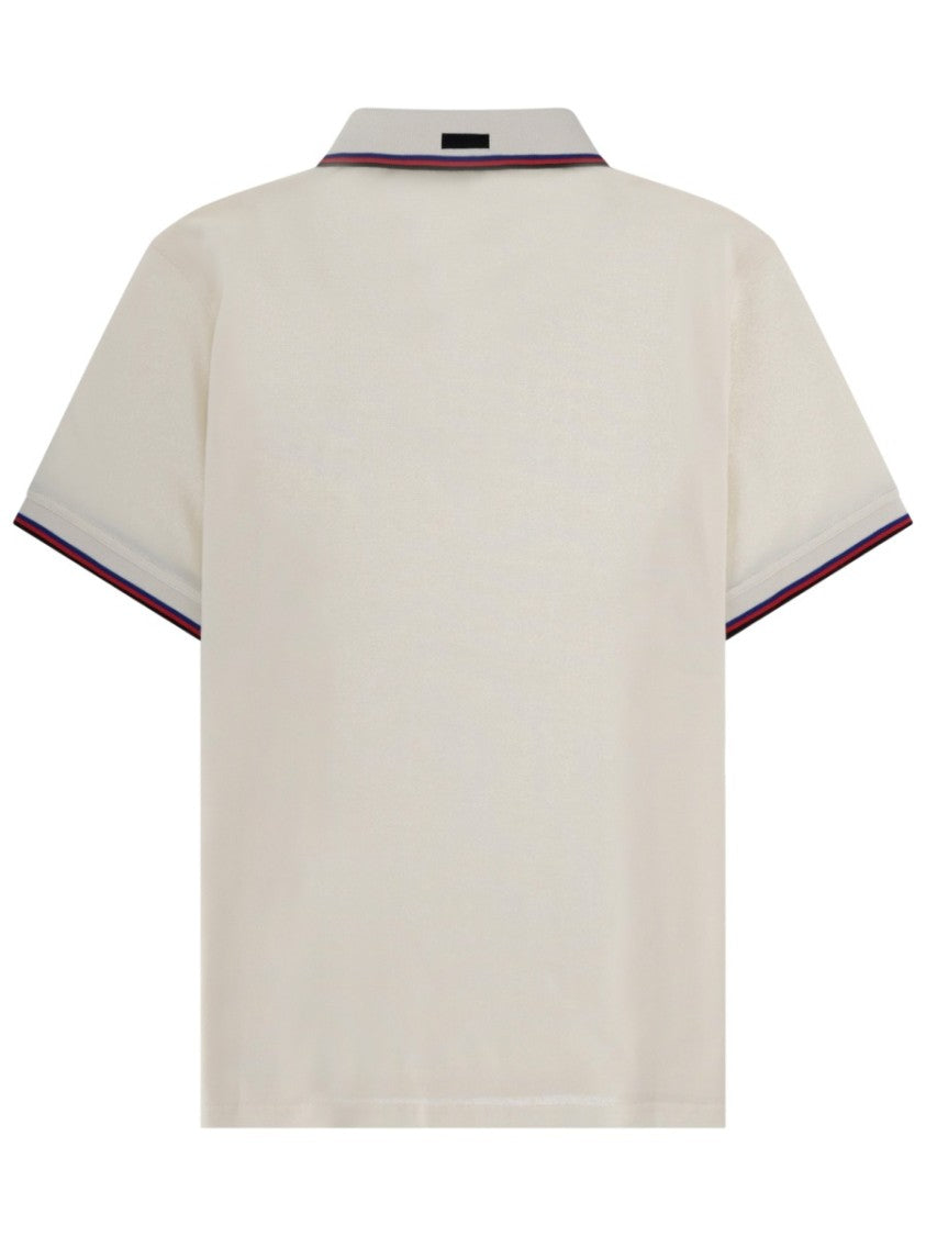 Paul Smith X Barbour Ribbed Collar Premium Cotton Polo Shirt