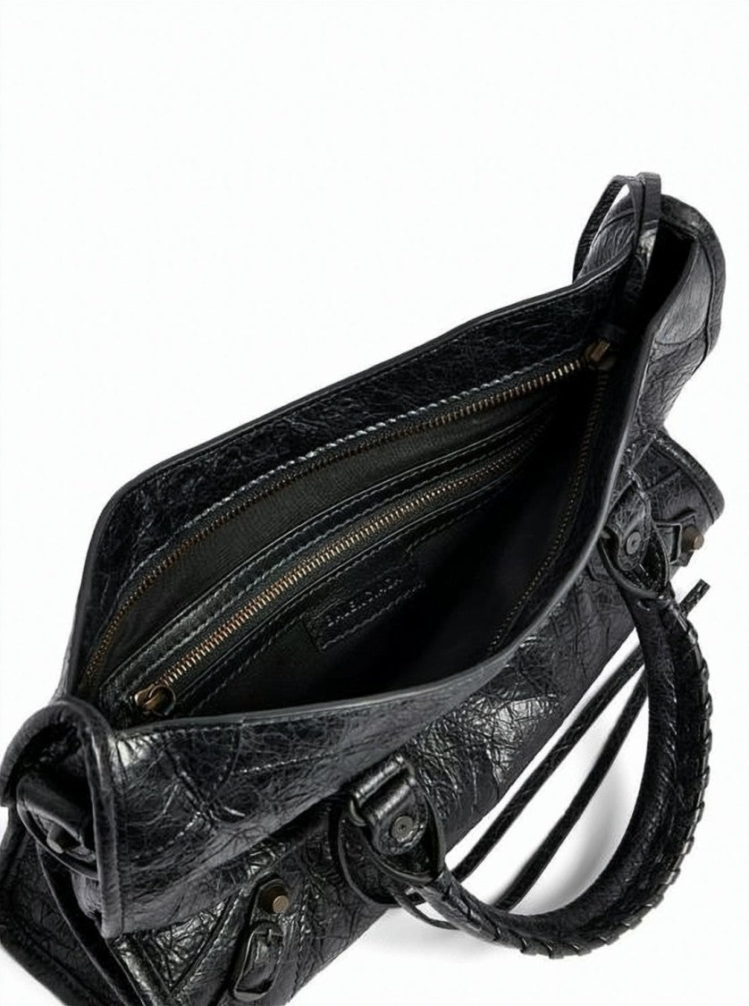Balenciaga Volcanic Rock Le City Small Lambskin Bag