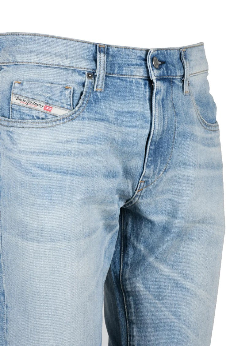 Diesel D-Strukt Slim Fit Jeans - Light Blue