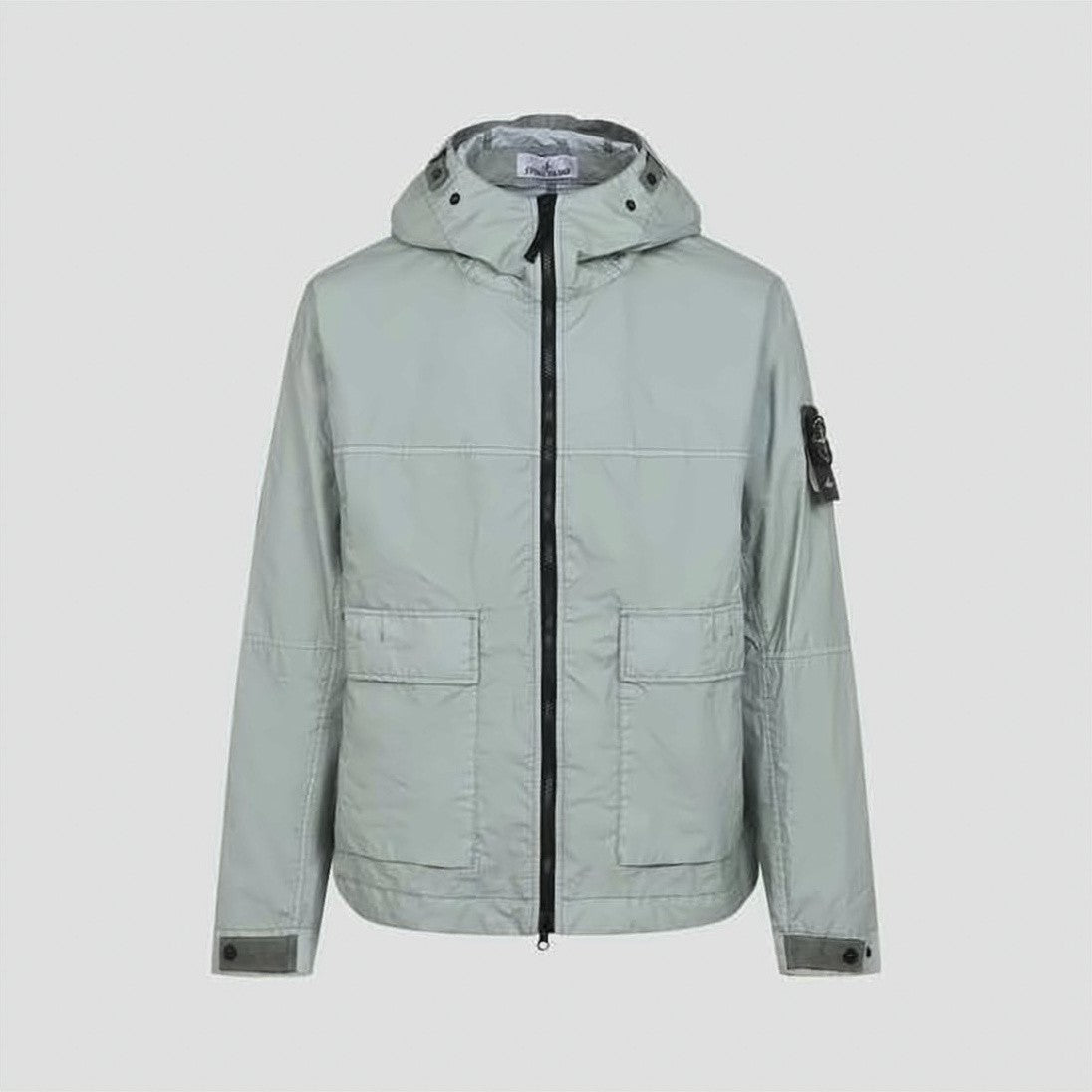 Stone Island Membrana 3L Tc Hooded Jacket With Functional Design