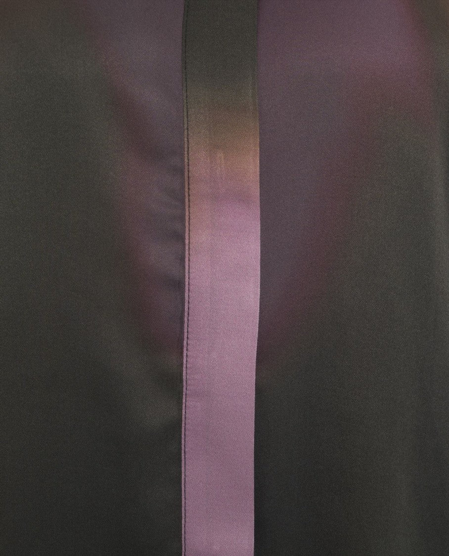 Guess By Marciano Monogram Pattern Blouse With Classic Collar And Buttoned Cuffs