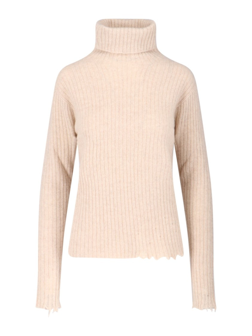 Uma Wang Turtleneck Sweater – Beige