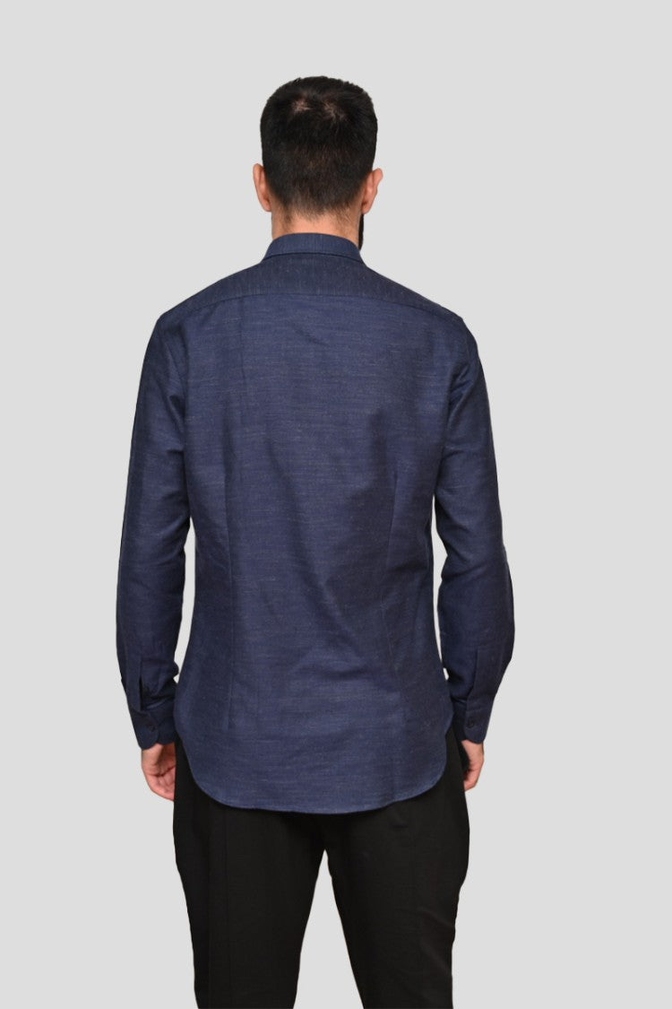 Mircam Classic Shirt In Dark Blue