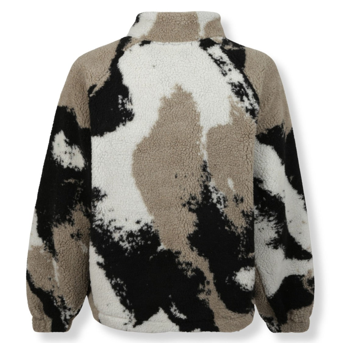 Iuter High-Neck Zip Jacket In Hi-Loft Polar Fleece