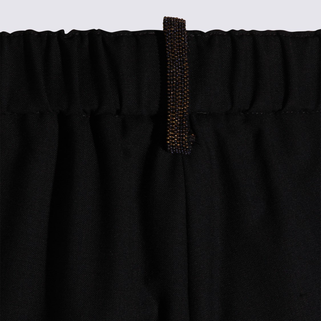 Fabiana Filippi Straight-Leg Trousers With Gathered Waistband And Seam Detail