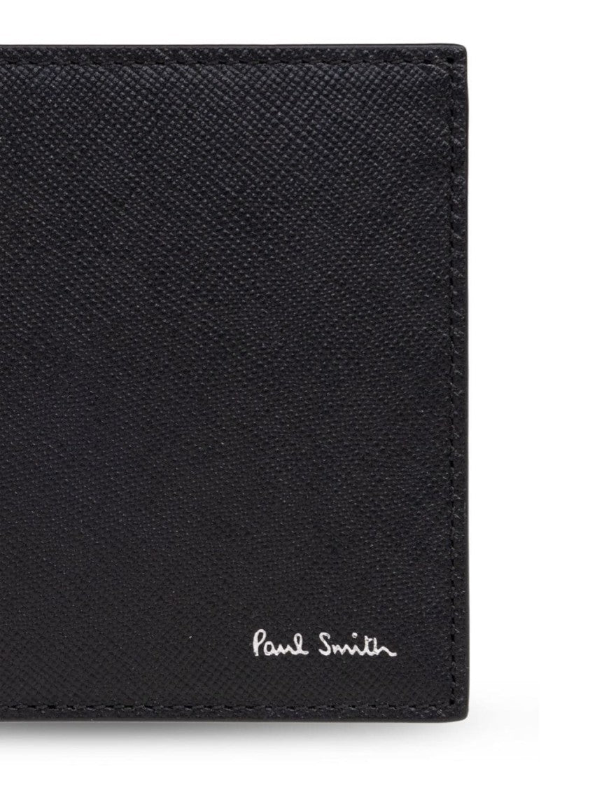 Paul Smith Black Calf Leather Wallet