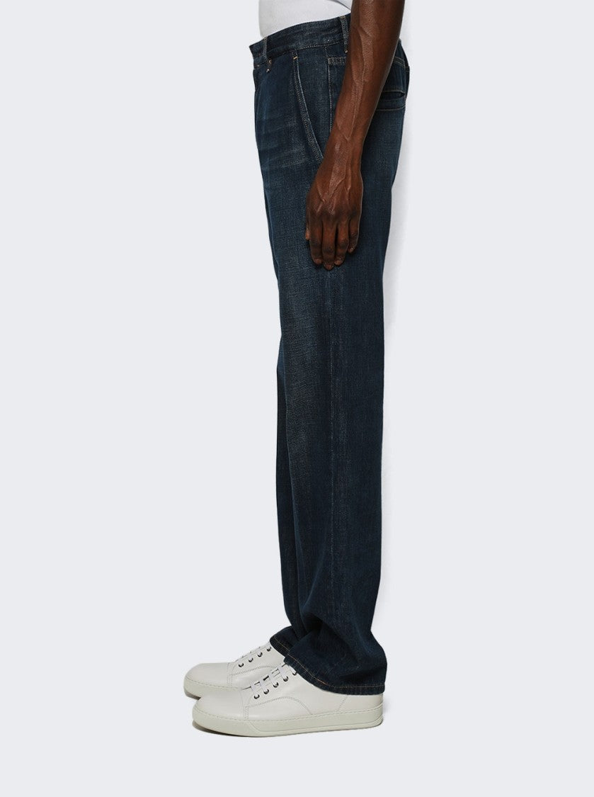 Lanvin Straight Leg Trousers Light Blue