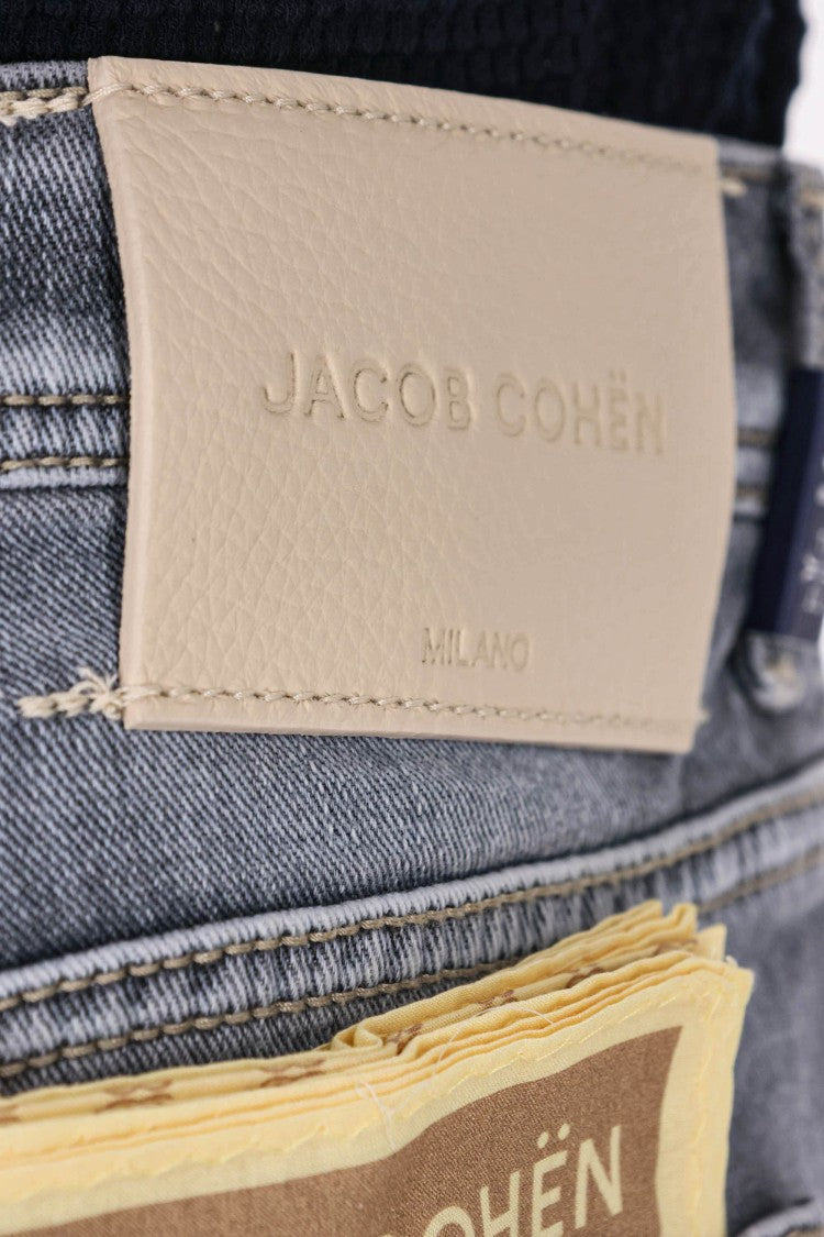 Jacob Cohen Scott Carrot Fit Grey Comfort Jeans