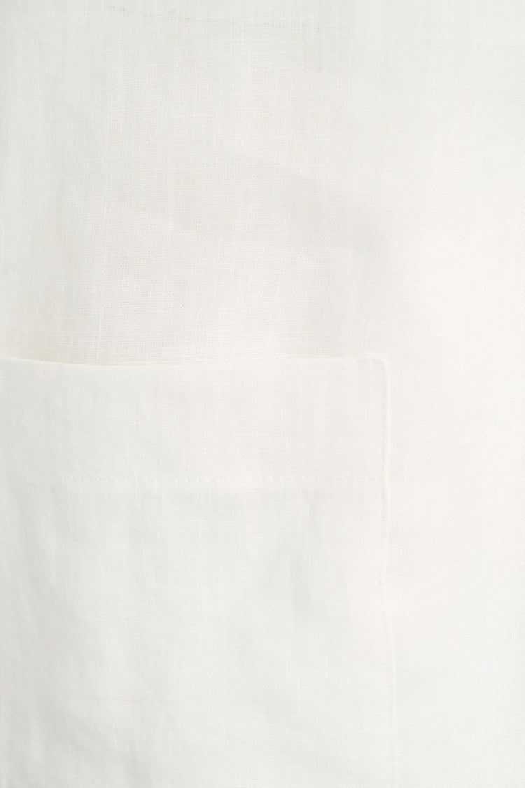 Kaos Single-Breasted Linen Blazer