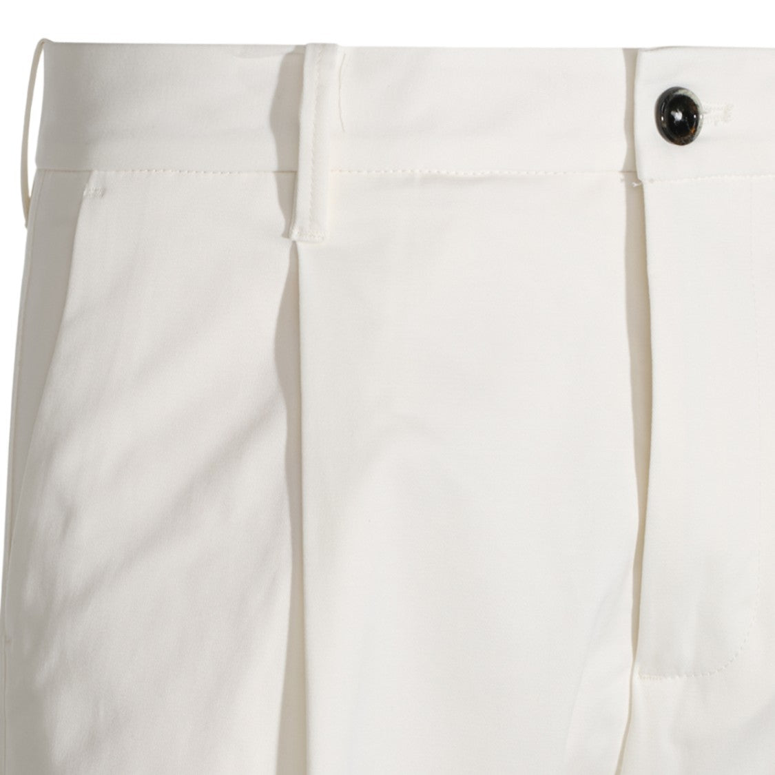 Nine In The Morning High-Waisted Pleated Front Straight-Leg Pants