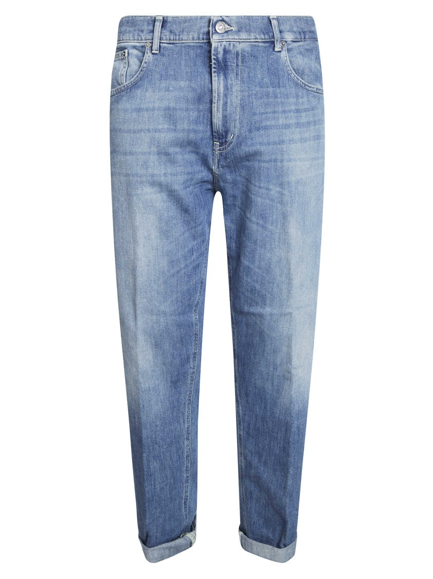 Dondup Ervin Relaxed-Fit Cuffed Jeans