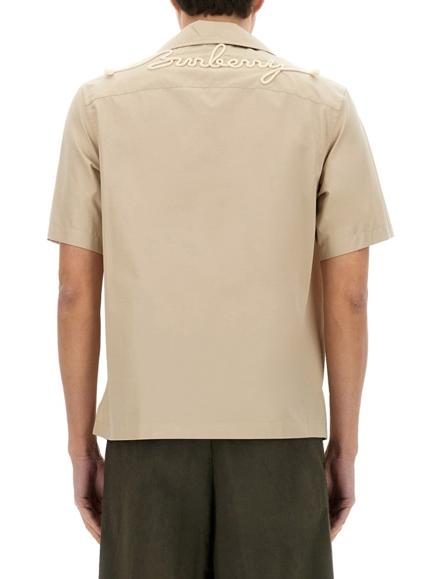 Burberry Short-Sleeved Havana Shirt