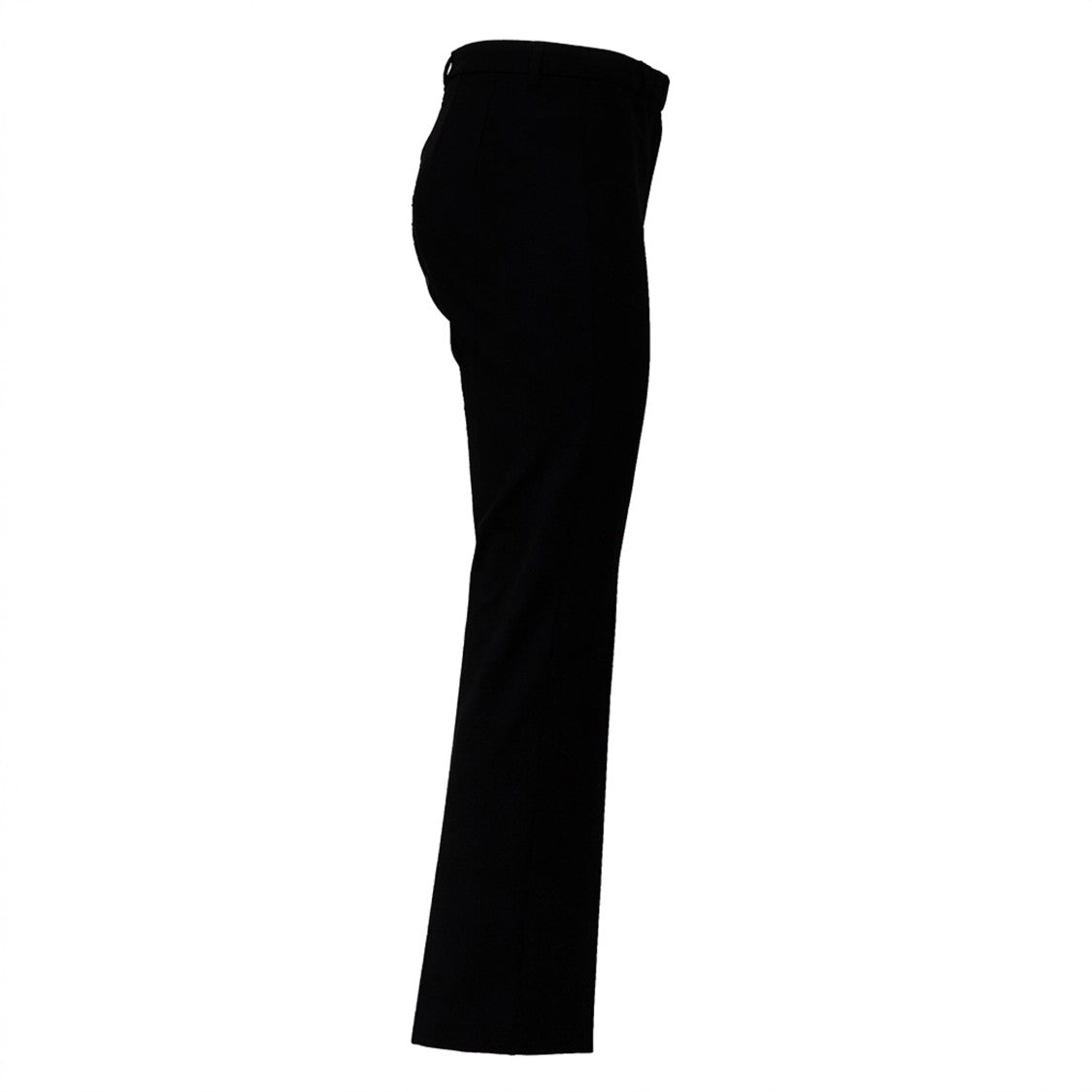 Max Mara Slim Fit Trousers With Tailored Construction And Flared Hems