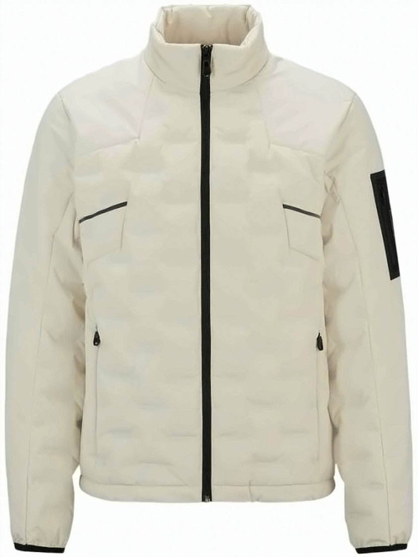 Hugo Boss Padded Casual Jacket With High Collar