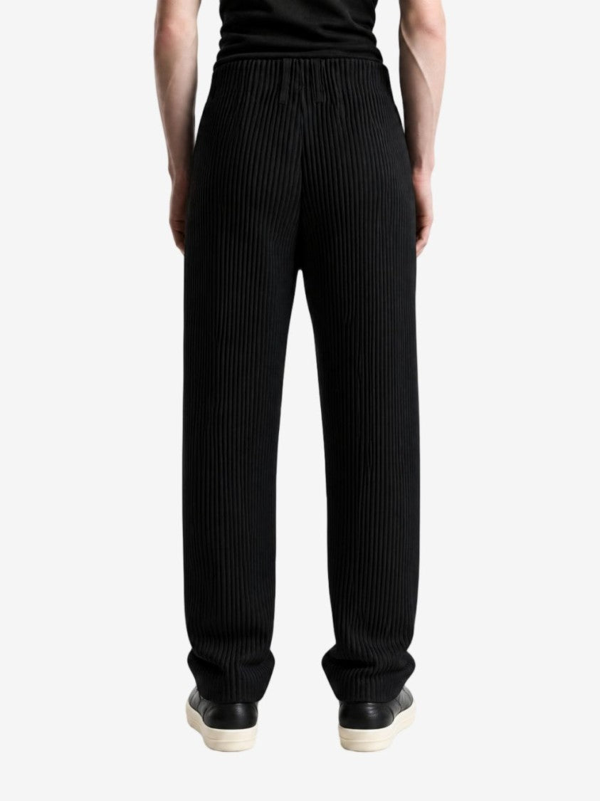 Homme Plissé Issey Miyake Straight-Leg Pleated Relaxed Fit Straight-Leg Pants