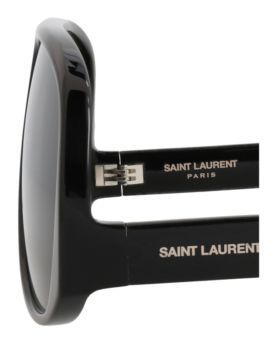 Saint Laurent Aviator-Frame Recycled Acetate Sunglasses