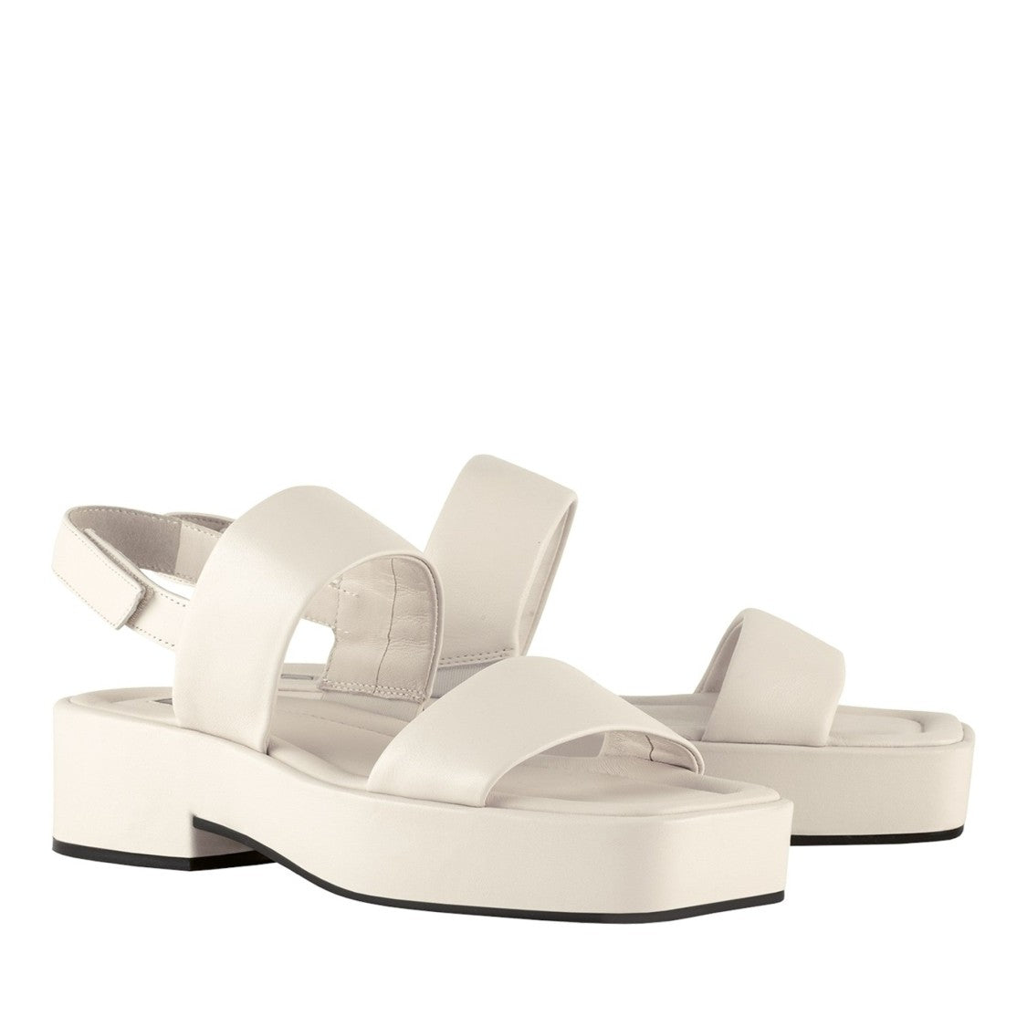 Högl Beige Lola Low Platform Sandals
