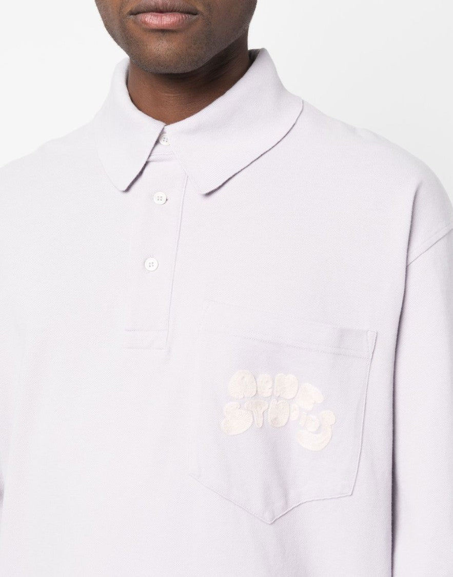 Acne Studios Bubble Logo Polo Shirt