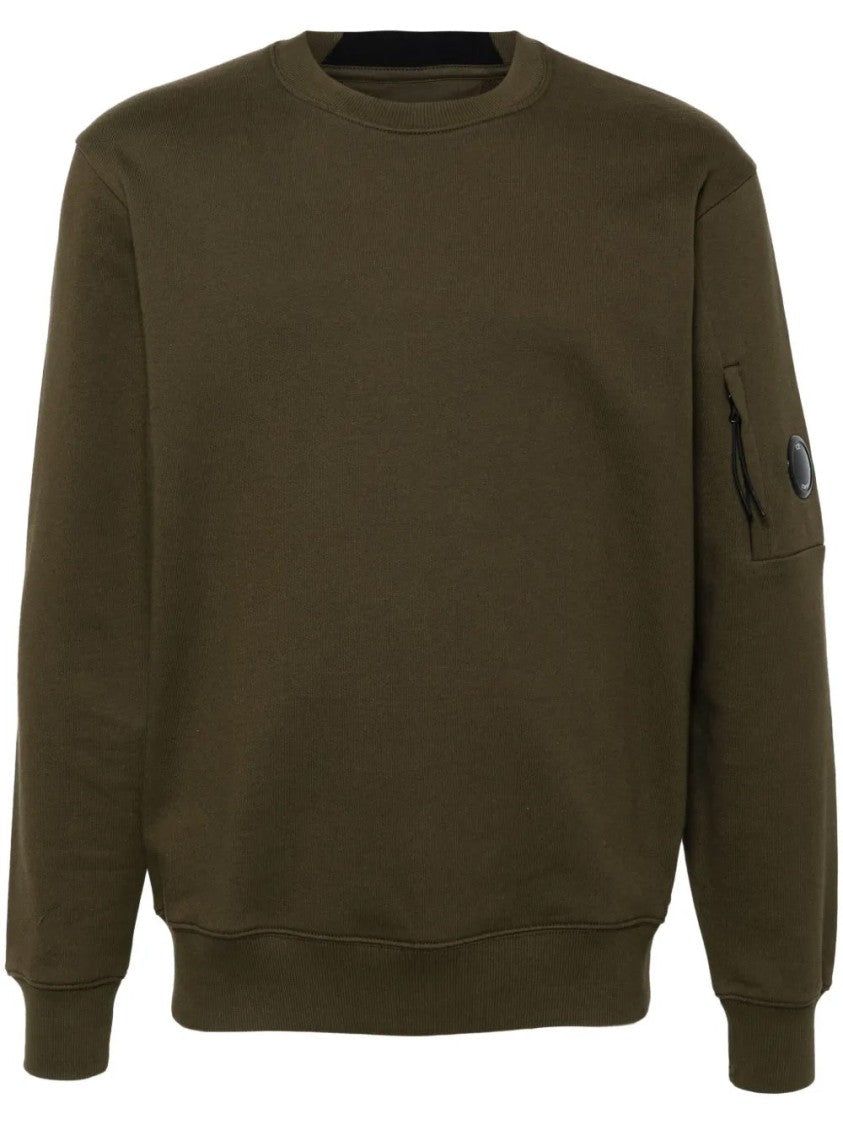 C.P. Company Brown Crew Neck Sweater