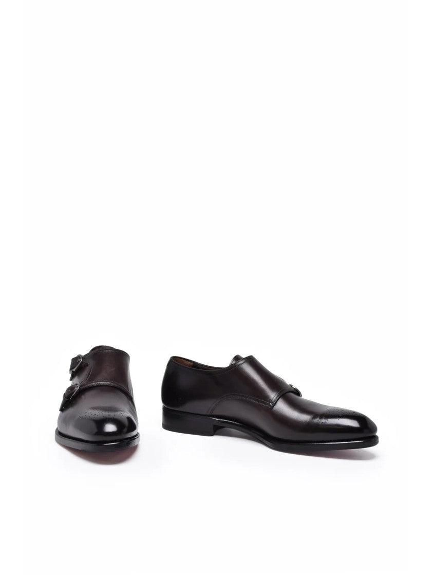 Salvatore Ferragamo Brown Leather Shoes