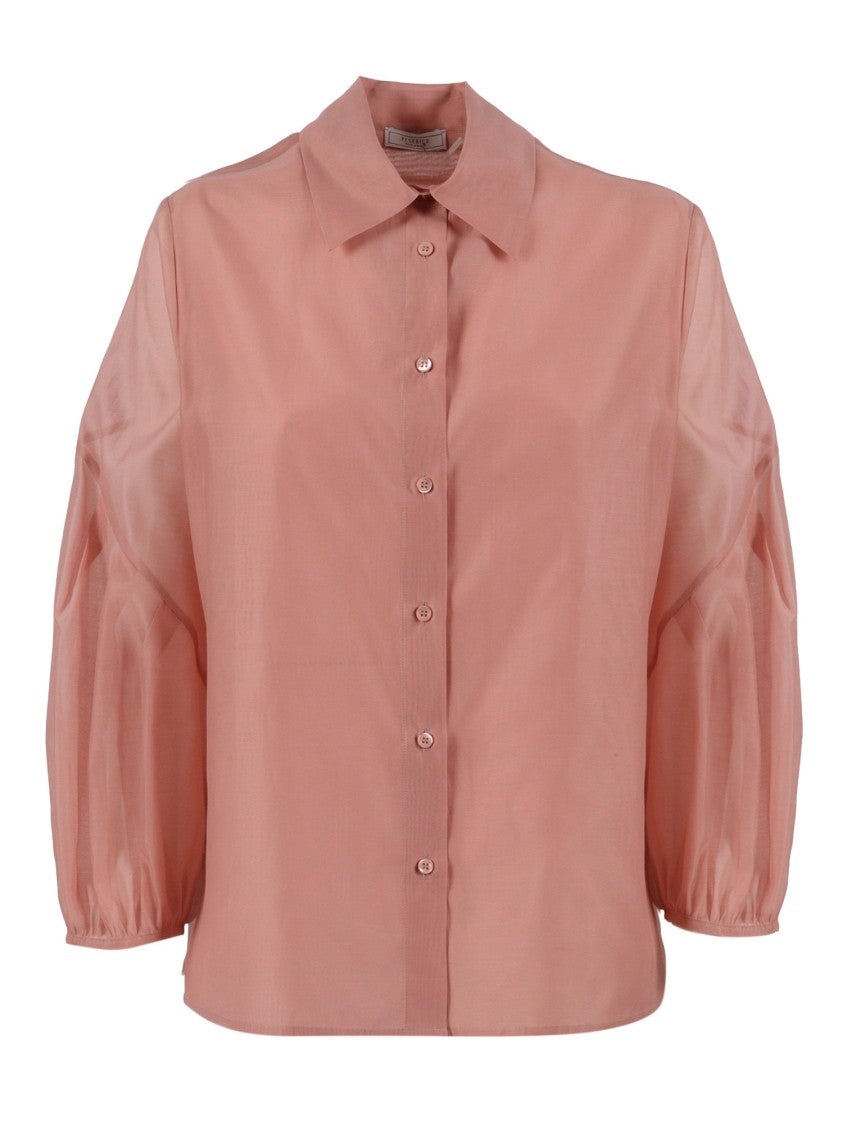 Peserico Cotton Silk Voluminous Blouse