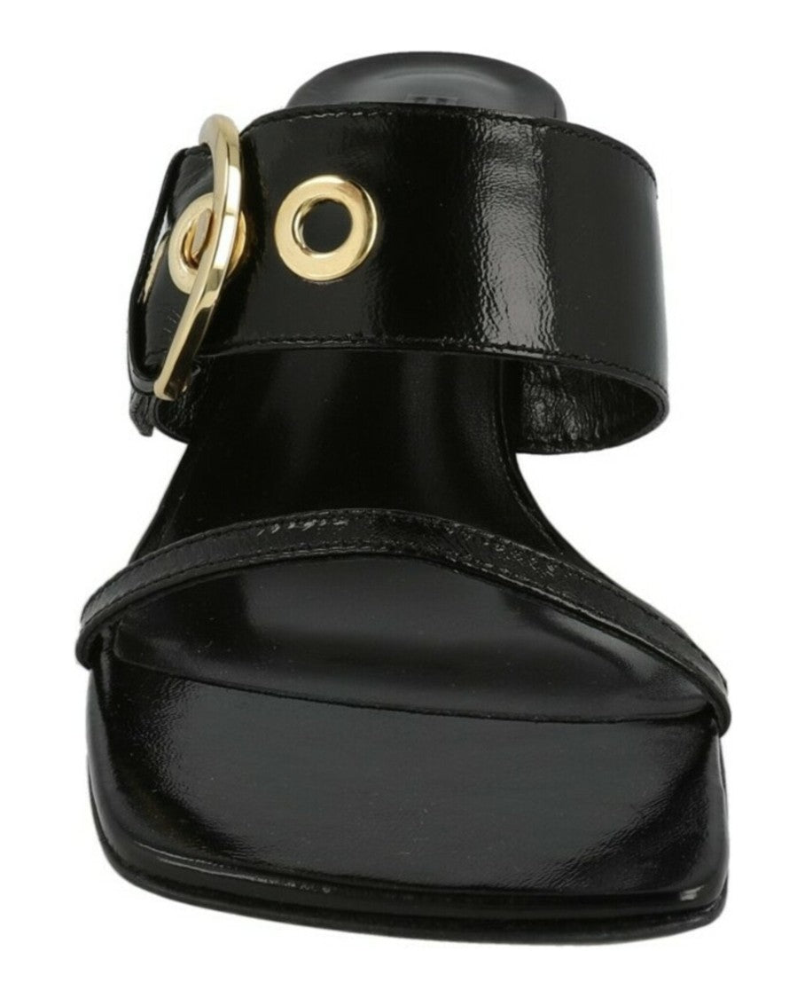 By Far Bettina Patent Leather Mules