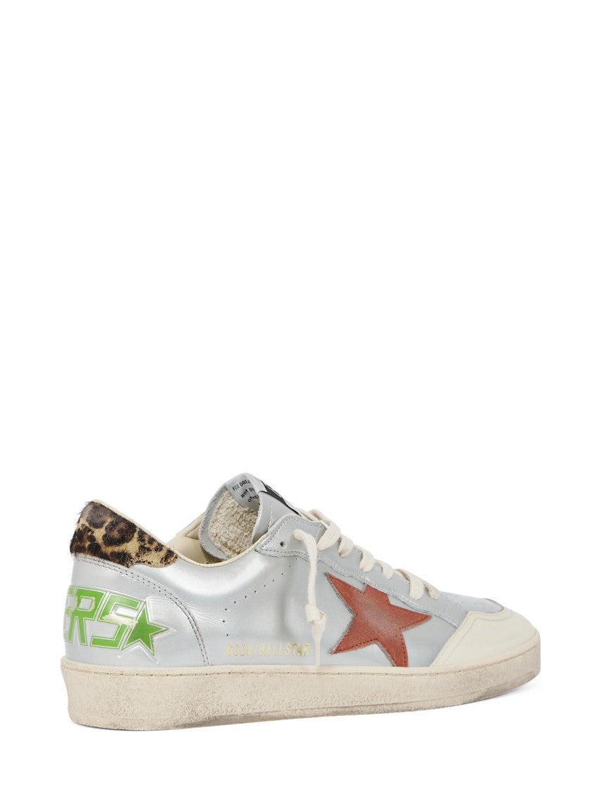 Golden Goose Suede Leather Sneakers With Distinctive Toe Design